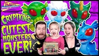 Cryptkins Blind Box Mystery Figures by Cryptozoic Full Case Unboxing! CUTEST MONSTERS EVER!