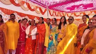 फाइनली जेठ जी की हल्दी हाथ भी हो गया #haldiceremony #haldi #devbhoomiuttarakhand 