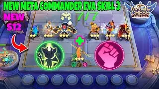 COMMANDER EVA SKILL 3 | EVA SKILL 3 UPDATE TERBARU | EVA SKILL 3 WRESTLER - MAGIC CHESS
