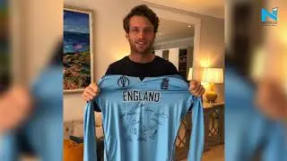 Jos Buttler's World Cup final shirt raises 65,000 pound for Covid-19 fight