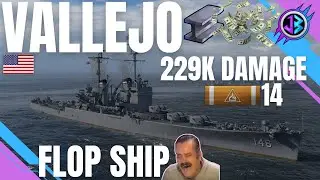 VALLEJO - Spara tanto e bene, ma costa veramente troppo - FLOP SHIP - World of Warships