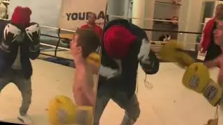 2019 THE NECKS BOXING Champ!!! Lol Daddy Long Neck and Wide Neck🤣😂