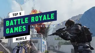 Top 5 New BATTLE ROYALE Games - Mobile (Android & IOS)