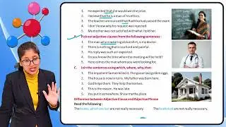 Aayansh English Grammar Class 7 Chapter 14 Types of Clauses