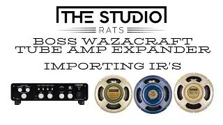 Boss Waza Tube Amp Expander &mdash; импорт IR