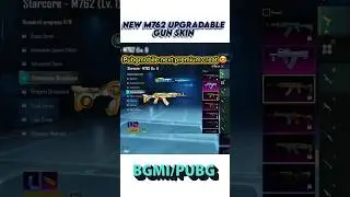 New M762 UPGRADE Gun Skin In Bgmi/Pubg Mobile 😍 #shorts #bgmi #pubgmobile