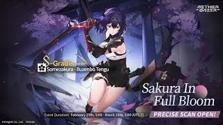 SOMEZAKURA SAKURA IN FULL BLOOM TUTORIAL GAMEPLAY AETHER GAZER 