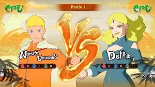Naruto vs. Delta Boss Fight – Ultimate Ninja Storm Connections Gameplay