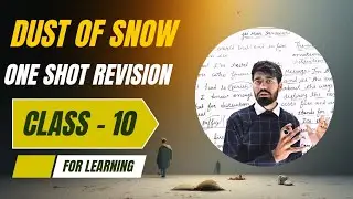 Dust of Snow 🌨️ Class 10 English poem #english #trending #viral #poem #englishgrammar 