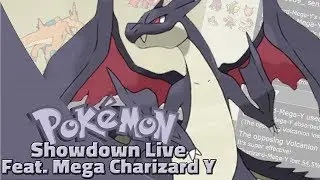 Mega Charizard Y Laddering! Pokemon Sun and Moon OU Showdown Live W/OPJellicent (Smogon OU Team)