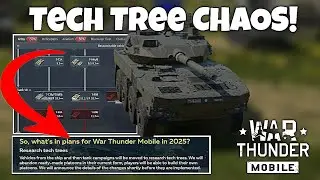 War Thunder Mobile&rsquo;s NEW Tech Tree Just Changed Everything