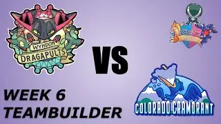 CGC Draft League - Week 6 Teambuilder vs. Colorado Cramorant