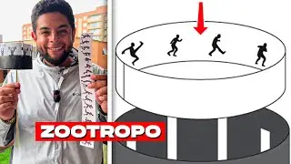 Como Hacer Un Zootropo - El Reproductor De Películas De Papel