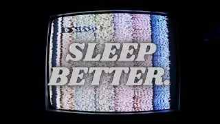 📺 Vintage music playing while TV flickers with static