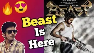 Beast First Look Reaction & Review In Hindi | Thalapathy Vijay