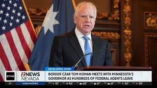 Minnesota Governor Tim Walz met with Border Czar Tom Homan