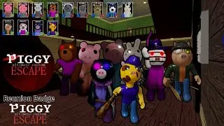 HOW TO GET THE REUNION BADGE IN PIGGY ULTAMATE CUSTOM ESCAPE!