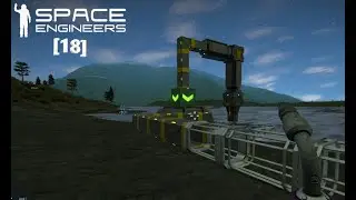 Space Engineers [18] - Neuer Eisbohrer mit Zuf&uuml;hrleitung