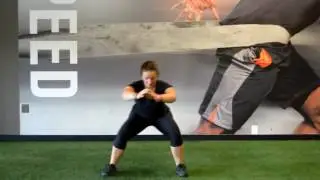 Deep Squat Lateral Walk