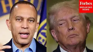 'Clearly Out Of Control': Hakeem Jeffries Slams Trump For Attack On Venezuela, Threats To Greenland