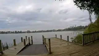 Walking Lake Guthridge, Sale, Victoria, Australia
