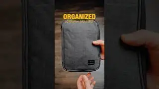 Tackling tech mess with BAGSMART. Neatly store cables & more. #TravelSmart #TechGear