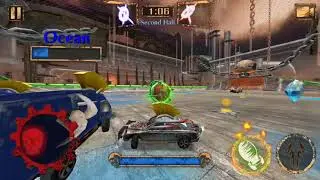 Ich spiele Auto Fu&szlig;ball