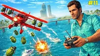🔥 Tommy Flying Remote Control Airplane 😱✈️ | GTA Vice City Episode 11
