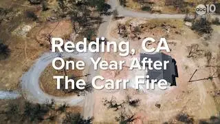 Carr Fire: Redding one year after the California Wildfire | Drone Raw