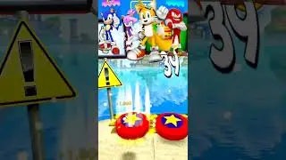 Sonic 🆚 Knuckle 🆚 Silver 🆚 Miles Per Hour [tails] Gameplay - Who Is Best?🤔#short