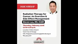 ONLINE WORKSHOP: Radiation Therapy for Cancer