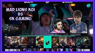MAD KOI VS SK - JORNADA 2 LEC 2024 ​- Ibai cast