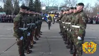 Jurământul militar la Cahul 22.12.2016