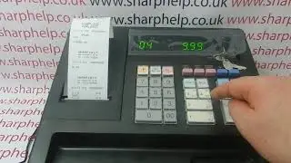 How To Program A Sharp XE-A137 / XEA137 / XE-A147 / XEA147 Cash Register With SD Card