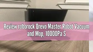 Review roborock Qrevo Master Robot Vacuum and Mop, 10000Pa Suction, FlexiArm Design Side Brush & Mop
