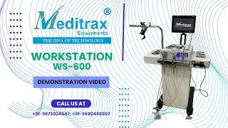 ENT Workstation Mark1 by Meditrax | Advanced ENT Treatment Unit with Full HD Camera & Cold LED Light
