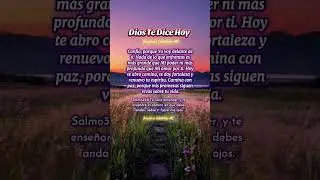 Dios Te Dice Hoy #love #amor #jesus #jesuschrist #shorts #youtubeshorts #viral #viralvideo #foryou