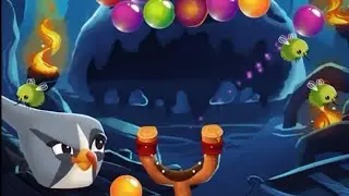 Angry Birds POP gameplay, Trying to clear level 325 with Silver