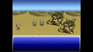 Final Fantasy 6 - using magic for the first time