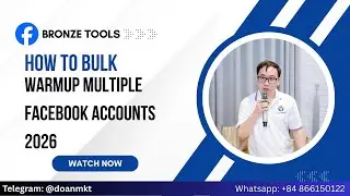 How To Bulk Warmup Multiple Facebook Accounts 2026 | Facebook Bot