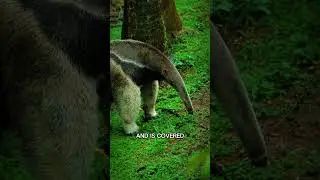 The Anteater's Sticky, Long Tongue! #anteaterfacts #uniquetongue