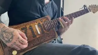 Dark box guitar western song