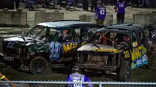 Fall Brawl 12 STOCK TRUCKS Demolition Derby 2025