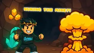 I Spent 1,000 Robux and Nuked the Whole Mine in Ultimate Mining Tycoon!