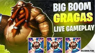 AP Gragas Big Boom ONESHOT Build! - Wild Rift HellsDevil Plus Gameplay