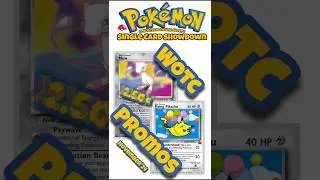 Pok&eacute;mon #wotc #wizardsofthecoast #pokemon #promo #sugimori #movie #anime #25th #30th #pokemonkarten