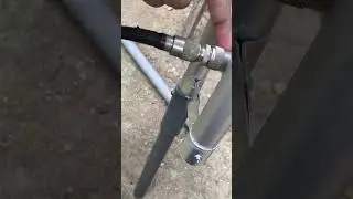 Antena j-pole dengan bahan sederhana