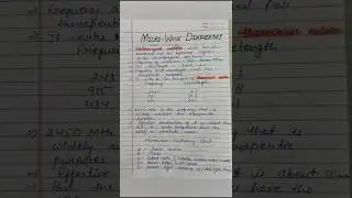 microwave diathermy notes🖍️🩺 #electrotherapy #physiotherapy #physitherapynotes #microwavediathermy