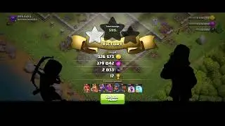 Clash Of Clans main base gameplay|8 level Valkyrie
