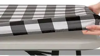 smiry Rectangle Table Cloth Cover, Elastic Waterproof Fitted Vinyl Table Covers for 6 FT Tables, Fl